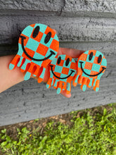 Load image into Gallery viewer, Checkered Drippy Smiley vents