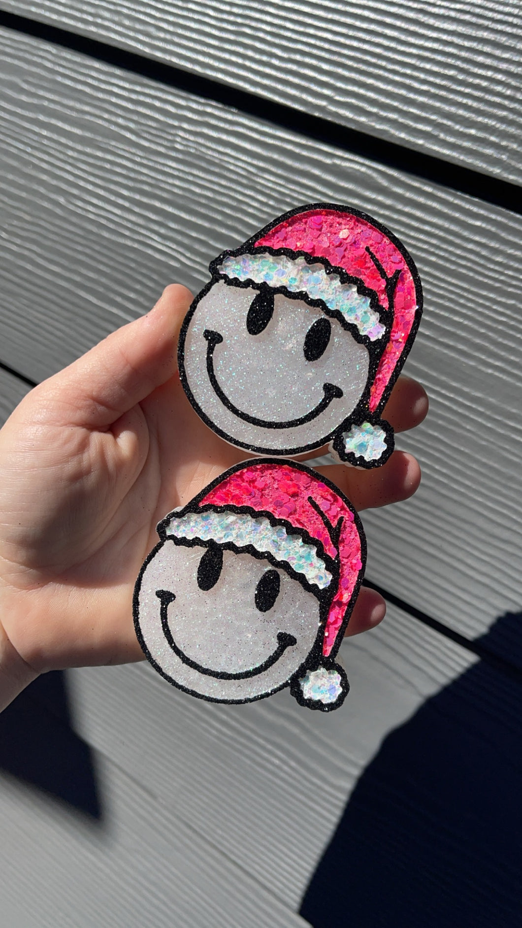 Santa Smiley Vent Clips