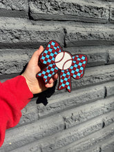 Load image into Gallery viewer, Baseball Bow
